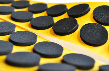 Self-Adhesive Anti Slip EPDM Foam Pads To Increase Grip and Prevent Surface Slippage